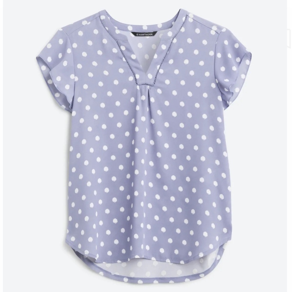 London Mixed Media Blouse